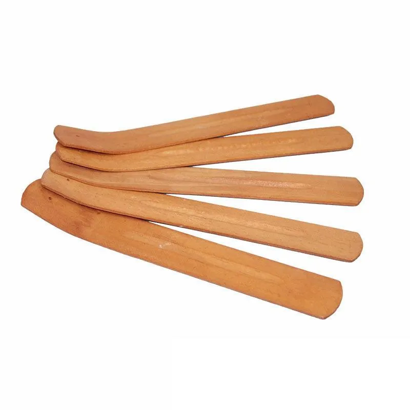 10" Natural Wooden Incense Stick Holder – Ash Catcher & Burner, Plain Finish
