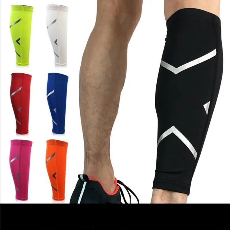 Men Women Cycling Calf Knee Pad Breathable Basketball Football Running Compression Sleeve Outdoor Fitness Protector Warmer Elbow & Pads