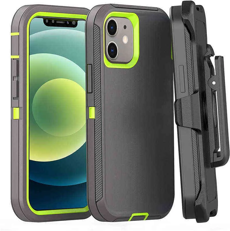 جراب Defend لهاتف iPhone 11 Pro Max X XS MAX XR 6 6S 7 8 Plus غطاء مقاوم للصدمات لهاتف iPhone 13 12 Pro Max Mini Case H1120