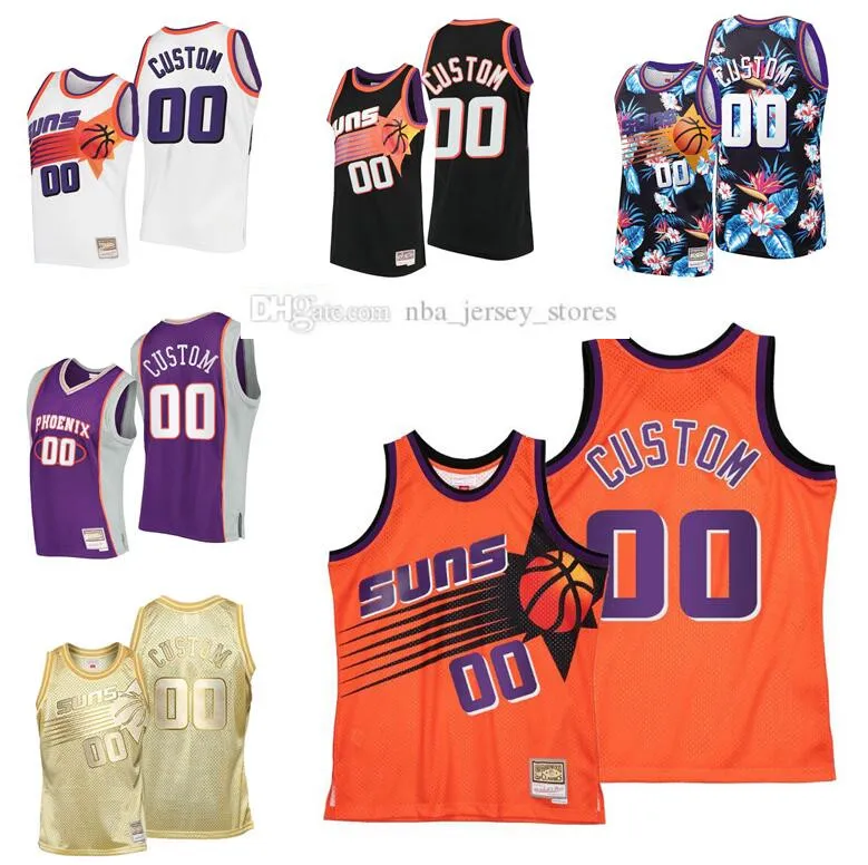 Custom Stitched Basketball Jersey Devin Booker 1 Chris Paul 3 Deandre