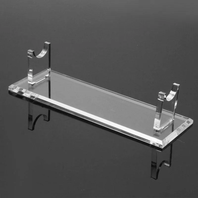 Hooks Rails Acrylic Light Saber Stand Stable Lightweight Transparent Black Base Löstagbar Display Holder TS2 Home Storage Organ1730