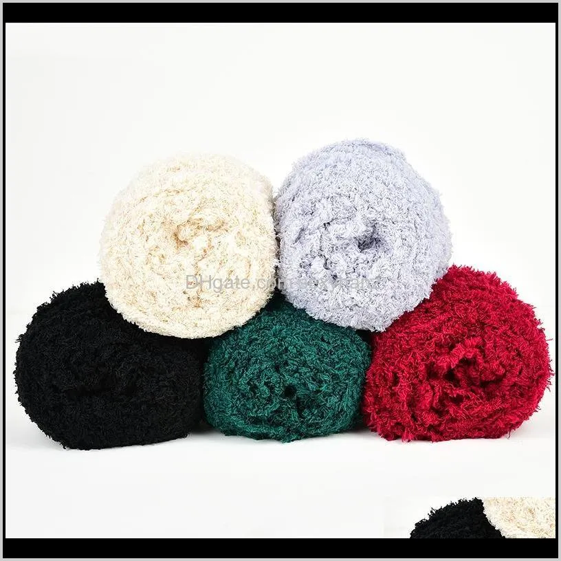 2021 coral cashmere wool towel line scarf line heavy baby children`s line cashmere yarn wholesale knitting