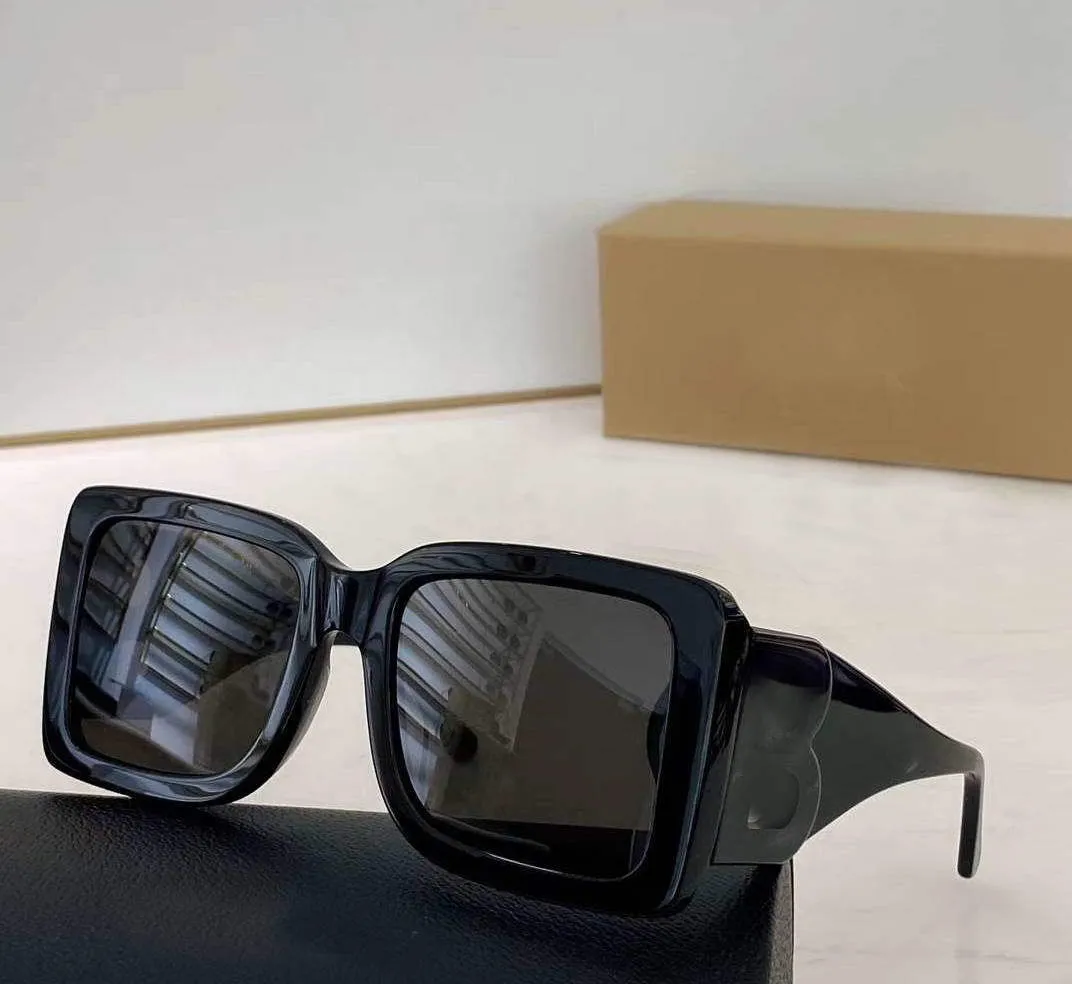 Sunglasses Oversized 4312 Black Grey Lens Desginer Sunglasse Sonnenbrille Women Fashion with Box Mens Sunglassess brand