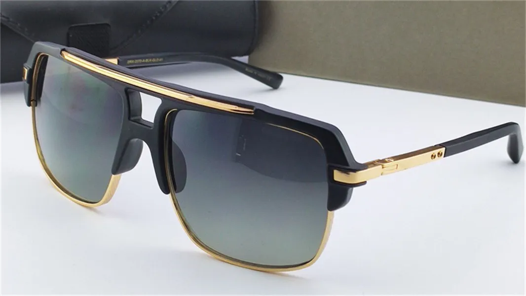 Nouvelles lunettes de soleil hommes design lunettes FOUR Semi-Rimless carré rétro cadre mode classique style ancien UV 400 lentille protection lunettes en gros avec étui
