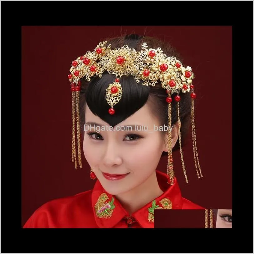 ancient costume bridal headdress handmade wedding hair accessories hair comb a-48