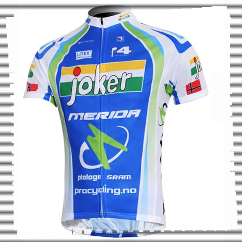 Cyclisme Jersey Pro Team Merida Mens Summer Scoraires rapides Uniformes de montagne Vélo de montagne Chemises Vélo Tops Vêtements de course Vêtements de course Vêtements de sport en plein air Y21041213