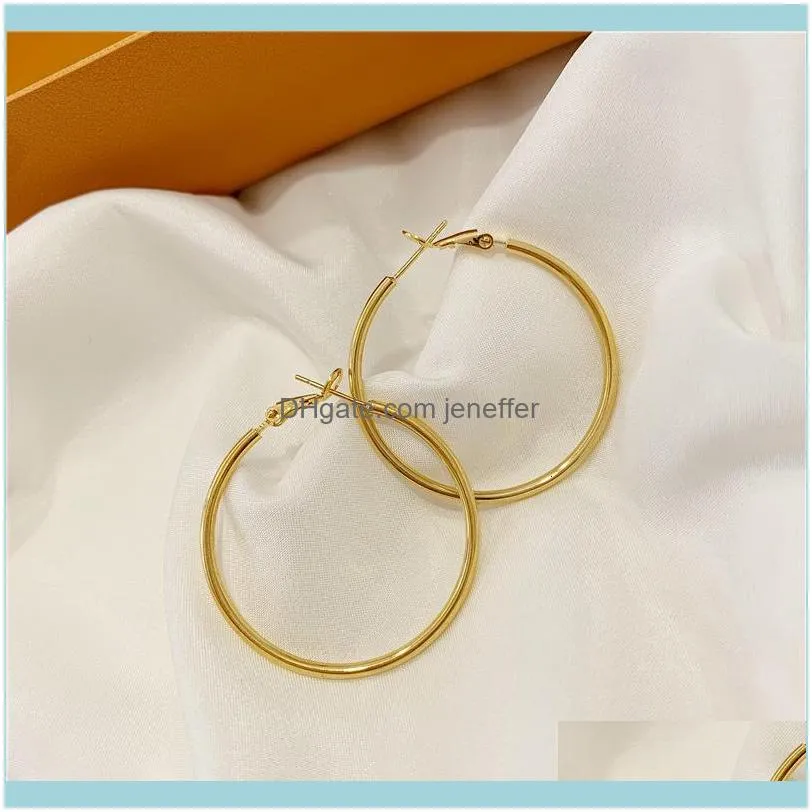 FactoryGSQ9women`s Simple temperament, Shajin no pigment net red, versatile large ring earrings, Fashion Earrings