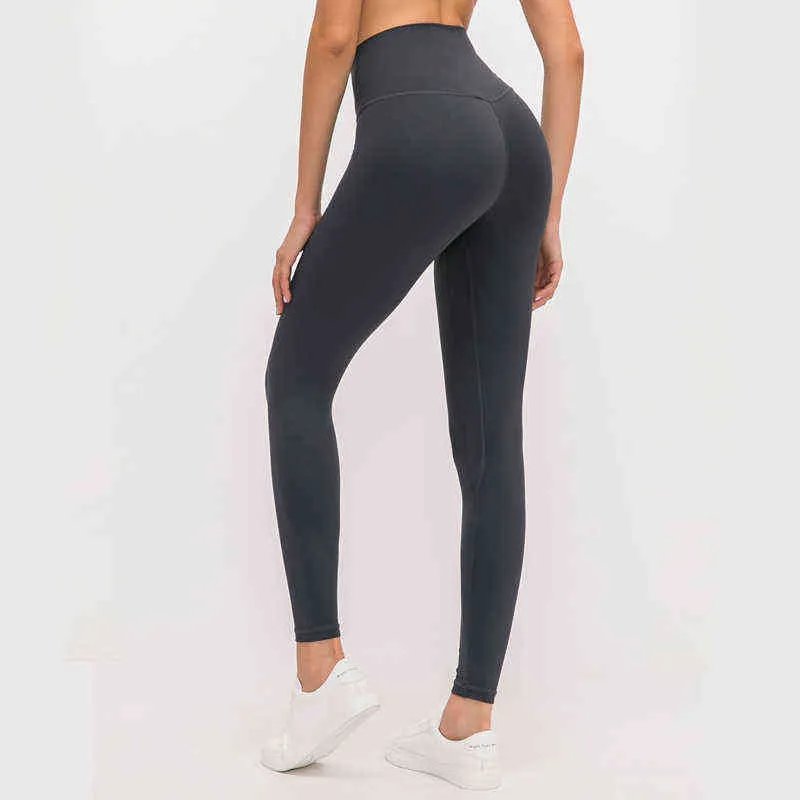 Nepoagym Plus Size Yoga High Waisted Running Leggings High Waist Sport  Pants In Naked Feel XXS To XL From Mengyang10, $19.47