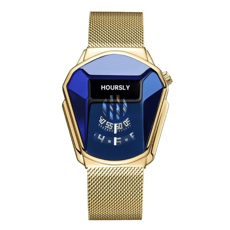 Armbanduhren Top-Marke Business Uhren für Herren Luxus Herren Armbanduhr Edelstahl Technologie Mode Quarz Reloj Hombre