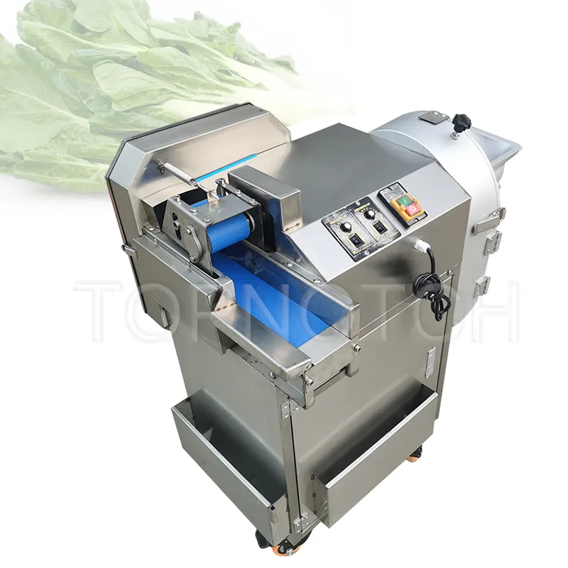 Double Headed Multi Function Kitchen Automatic Cutting Machine Commercial Electric Potato Carrot Ginger Slicer Shred Vegetable Cutter