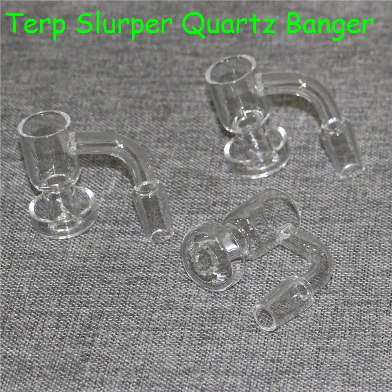 Smoking Terp Vacuum Quartz Banger Nail XL OD 25mm TerpSlurper Up Oil Nails 10mm 18mm 14mm Maschio Femmina Joint Dab Rigs