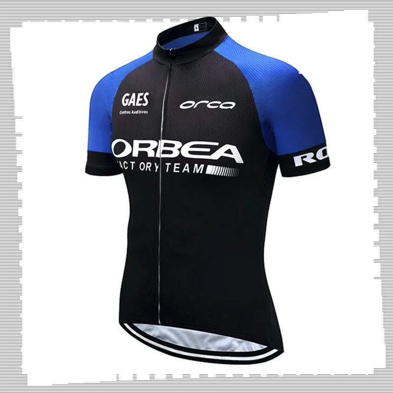 Pro Team ORBEA Radfahren Jersey Herren Sommer schnell trocknend Mountainbike Shirt Sport Uniform Straße Fahrrad Tops Racing Kleidung Outdoor Sportswear Y210413120