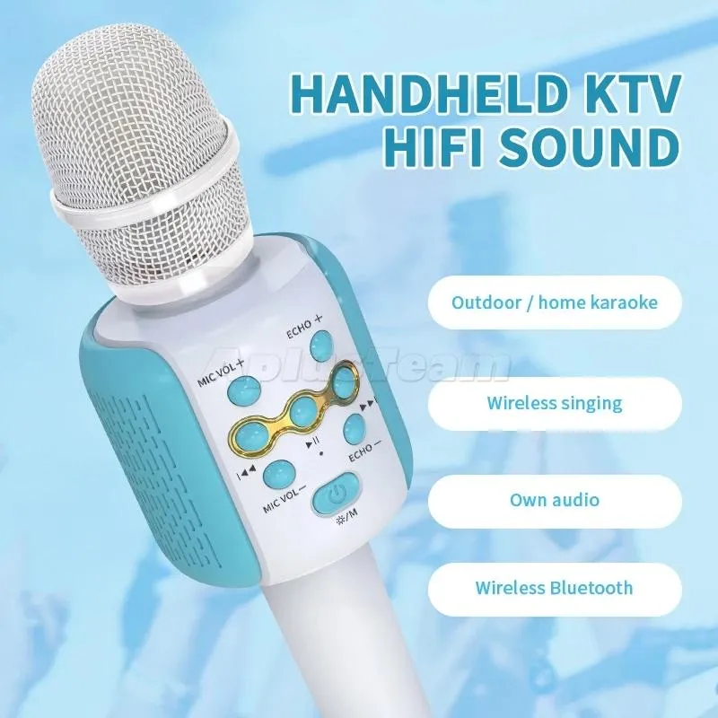 Achetez W-16 Home Karaoke Mic Outdoor Portable Microphone UHF Microphone  Sans Fil Manuel UHF de Chine