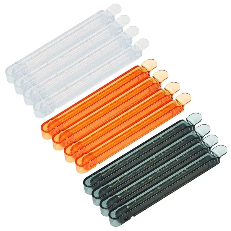 Bottiglie di stoccaggio barattoli 4pcs per clip di sigillatura in plastica morsetto per cibo da cucina mantenimento fresco