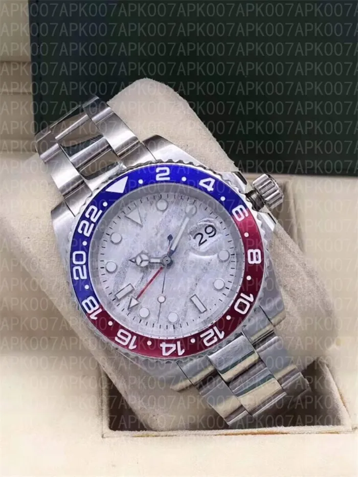 Модные механические мужские часы с автоматическим механизмом и сапфировыми очками Спортивные наручные часы Rx часы с одной регулировкой 269V