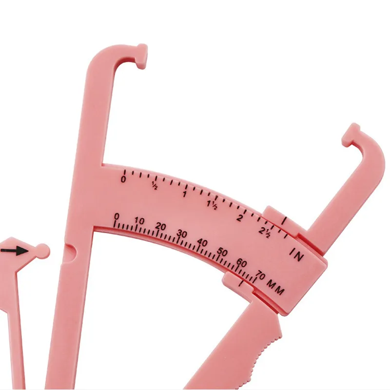Personal Body Fat Caliper Skin Analyzer Measure Charts Fitness Slim Keep Health Tester Lost Weight Monitor Sebum Meter Folder
