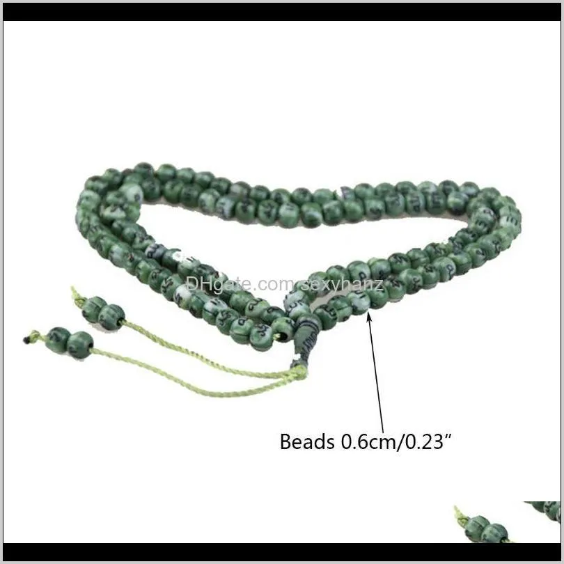 round shape prayer beads muslim islamic tasbih beaded adults bracelet t4md