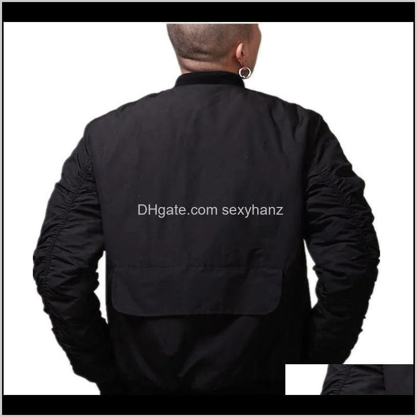 fashion style mens black bomber jacket hi-street flight jacket slim fit hip hop varsity letterman jacket for man plus size 2xl