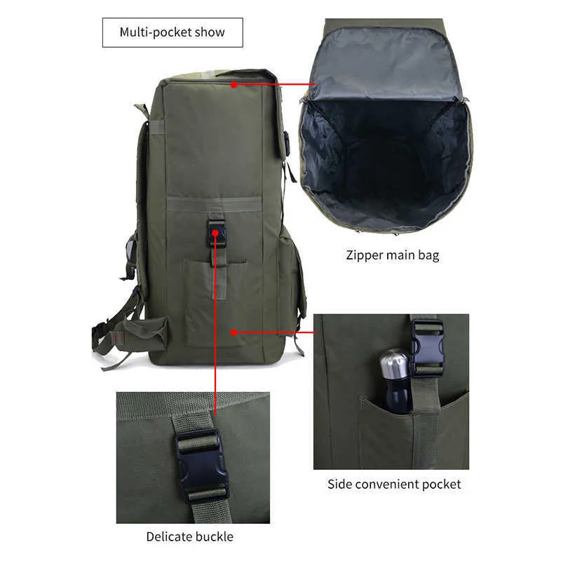 110L Large Hiking Backpack - Men's Outdoor Camping Backpack, Travel Rucksack,  Tactical Luggage Bag for Climbing & Sports from Dhgate Outdoor Bags - price  22.52