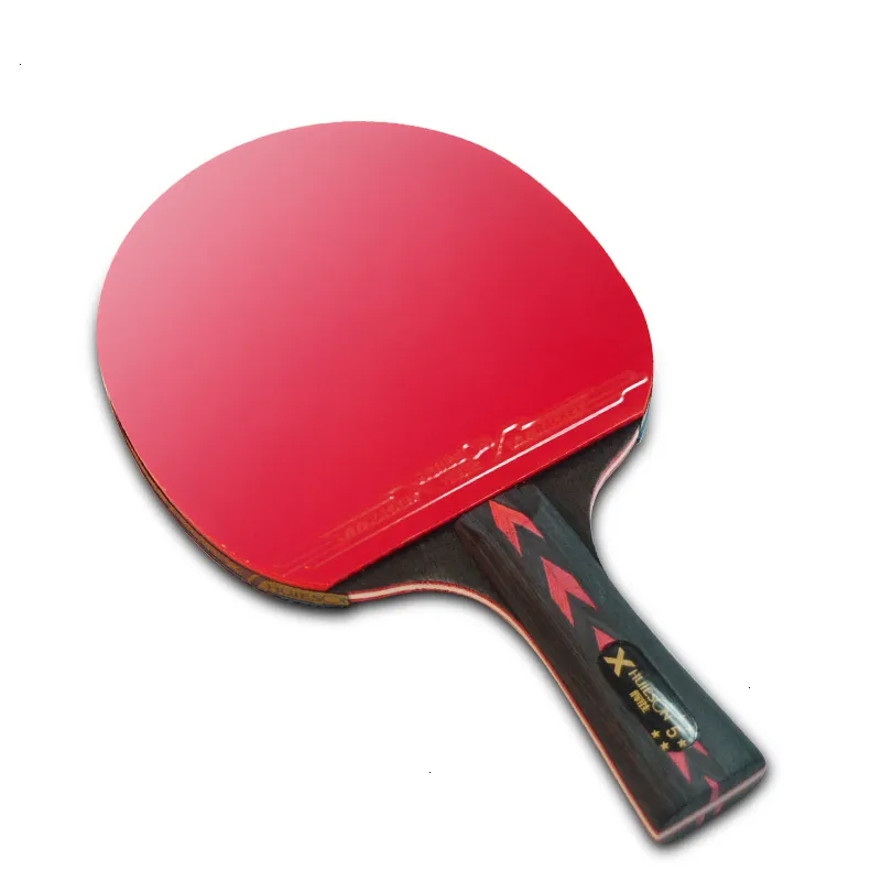 Huieson 2Pcs Upgraded 5 Star Carbon Table Tennis Racket Set Lightweight Powerful Ping Pong Paddle Bat with Good Control (4)