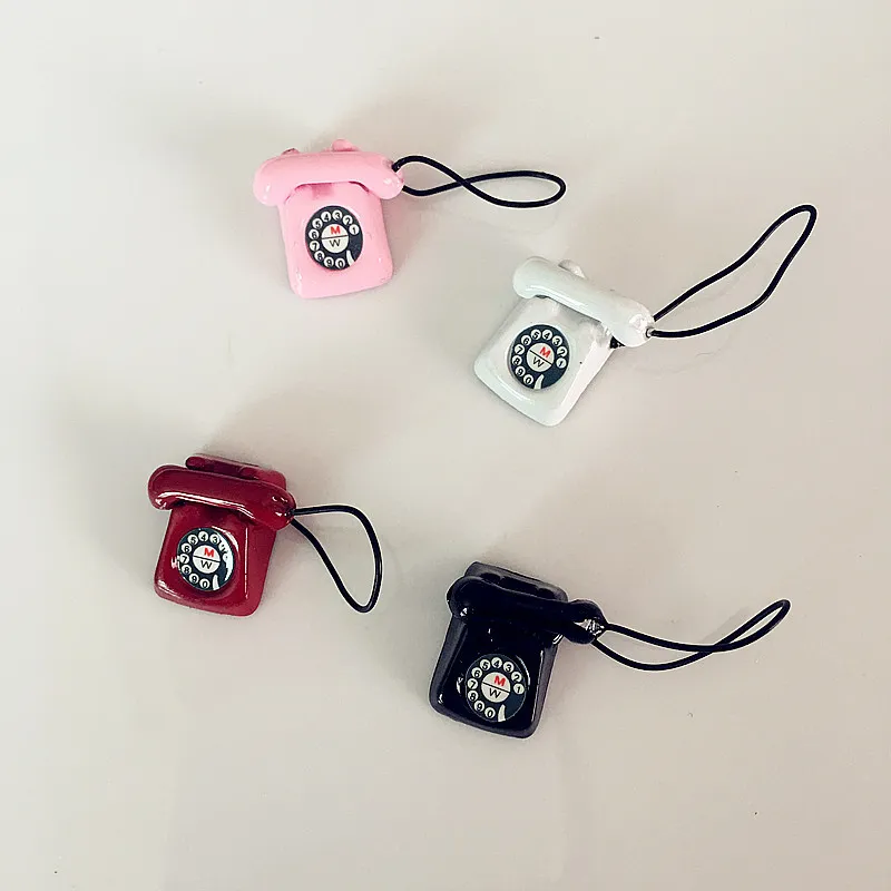 Zabawne vintage telefoniczne stadnina moda Enami Emalii dla kobiet biżuteria Brincos Prezent