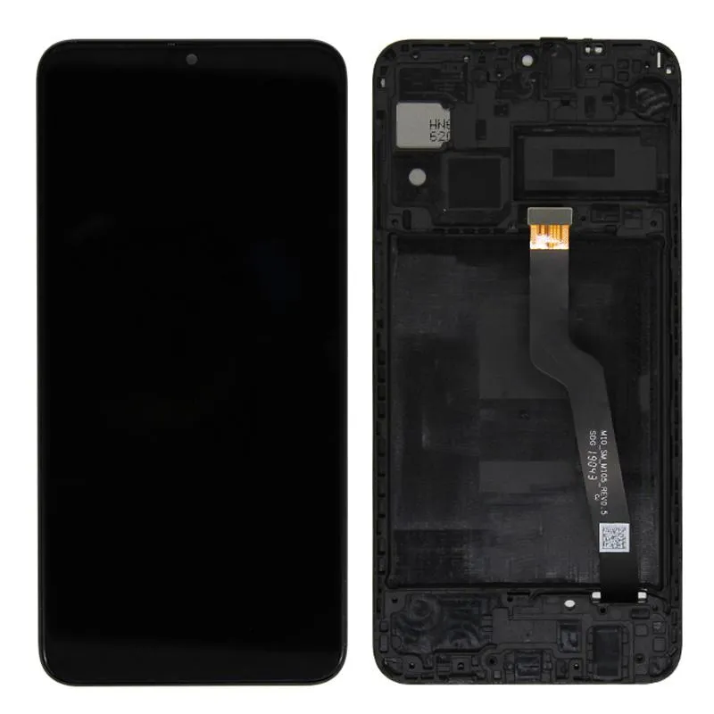 LCD Ekran Samsung Galaxy M10 M105 OEM Ekran Dokunmatik Paneller Digitizer Meclisi Çerçeve Ile Değiştirme