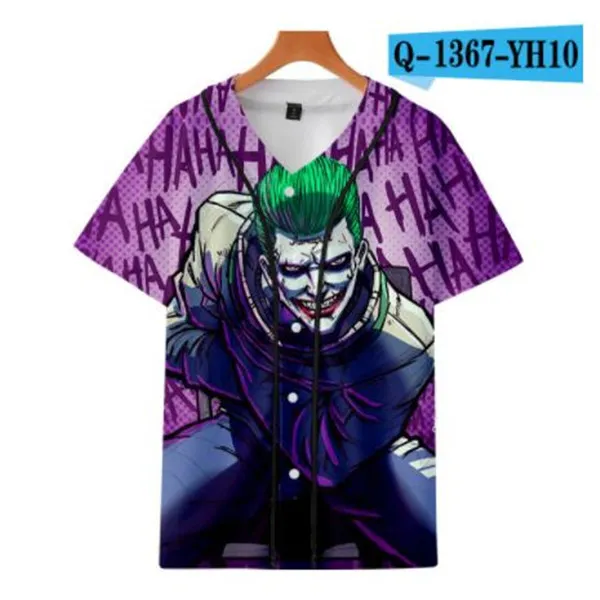 Mężczyźni Base Ball T Shirt Jersey Summer Krótki Rękaw Moda Tshirts Casual Streetwear Trendy Koszulki Hurtownia S-3XL 089