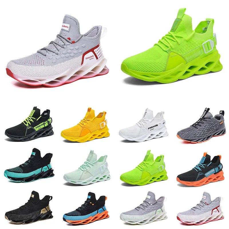 men running shoes breathable trainers wolf grey Tour yellow teal triple black white green Camouflage mens outdoor sports sneakers Hiking thirteen