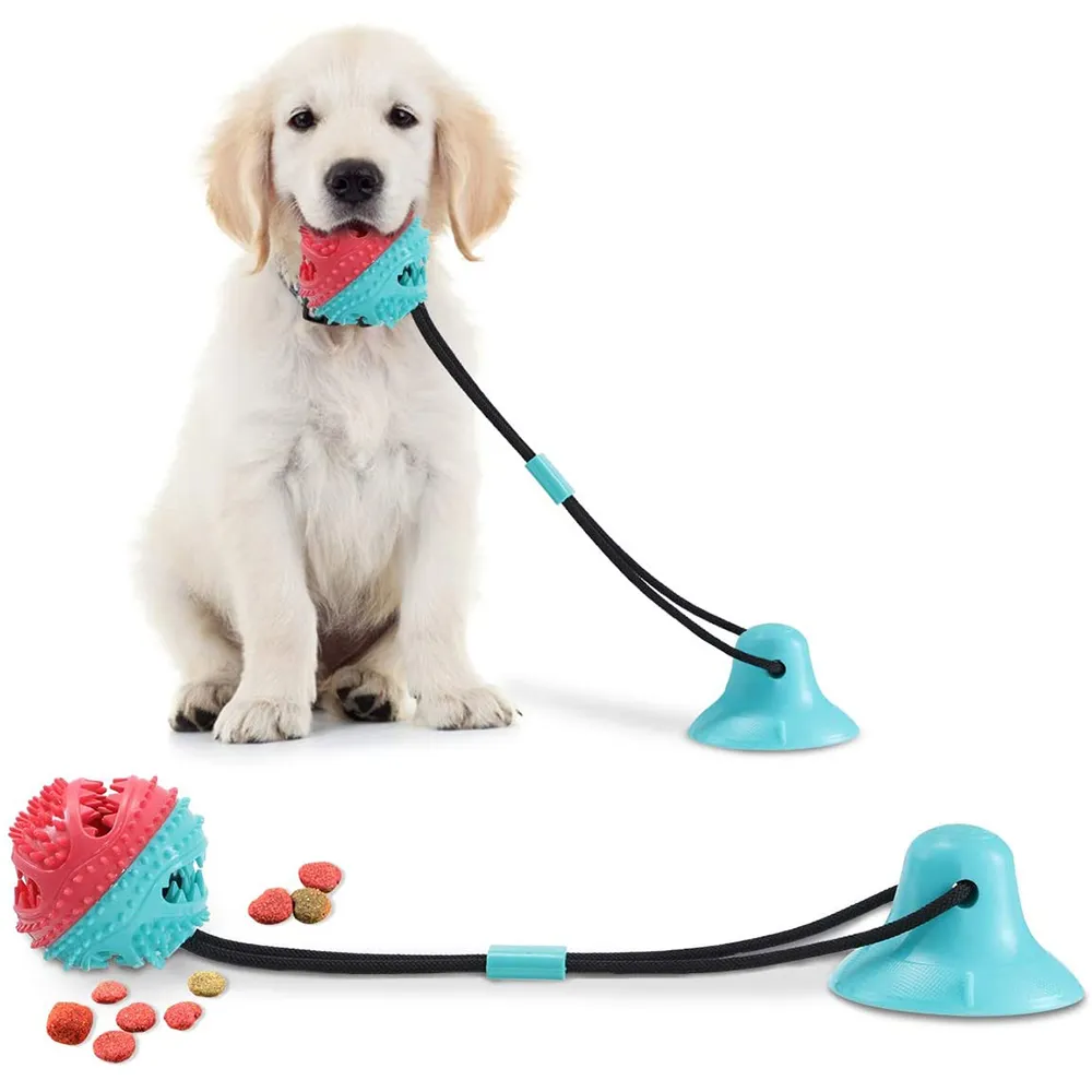 Chien mâcher ventouse remorqueur guerre jouet multifonction interactif agressif mâcheurs corde Puzzle brosse à dents molaire morsure jouets grinçants