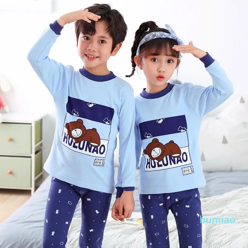 Pijamas para niños 2 4 5 6 7 8 9 10 11 12 13 14 años Conjunto de