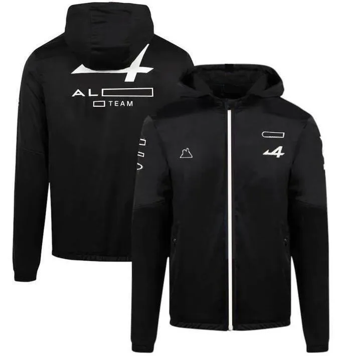 2022 new team F1 racing suit jacket windproof and warm with the same clothing customization