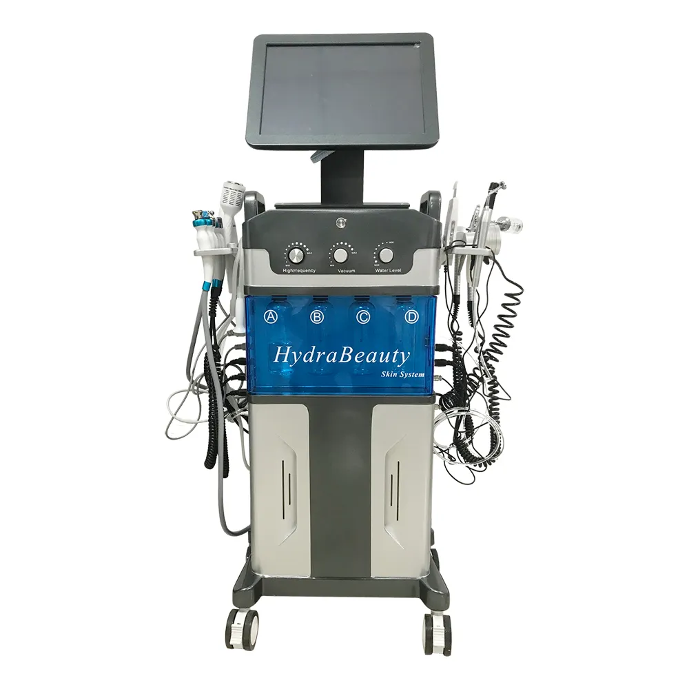 Water Zuurstof Huid Diamond Dermabrasie Hydodermabrasie Machine 9 in 1 Demoestos Aqua Hydro Wonder Hydrofacial