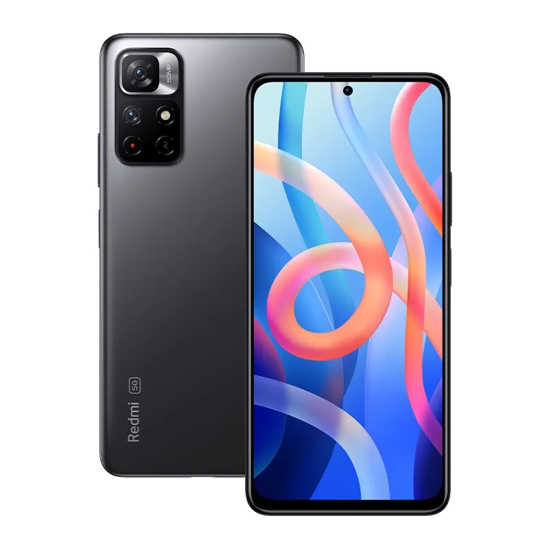 Originale Xiaomi Redmi Note 11 5G Cellulare 8GB RAM 128GB 256GB ROM Octa Core MTK Dimensity 810 Android 6.6" LCD Schermo intero 50MP 5000mAh ID impronta digitale Cellulare intelligente