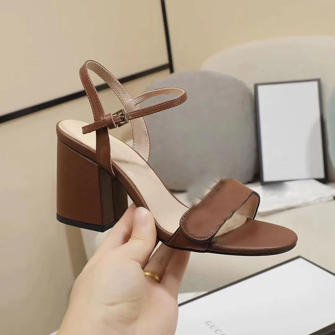 Brown short heels on sale
