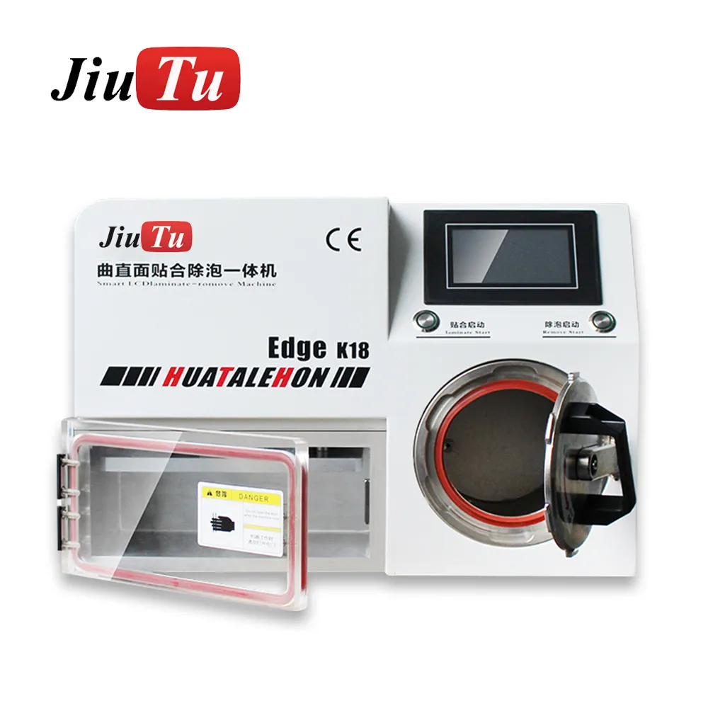 Jiutu OCA Lamination Machine For Mobile Phone Vacuum Flat And Curved LCD Screen Laminating With Bubble Remover