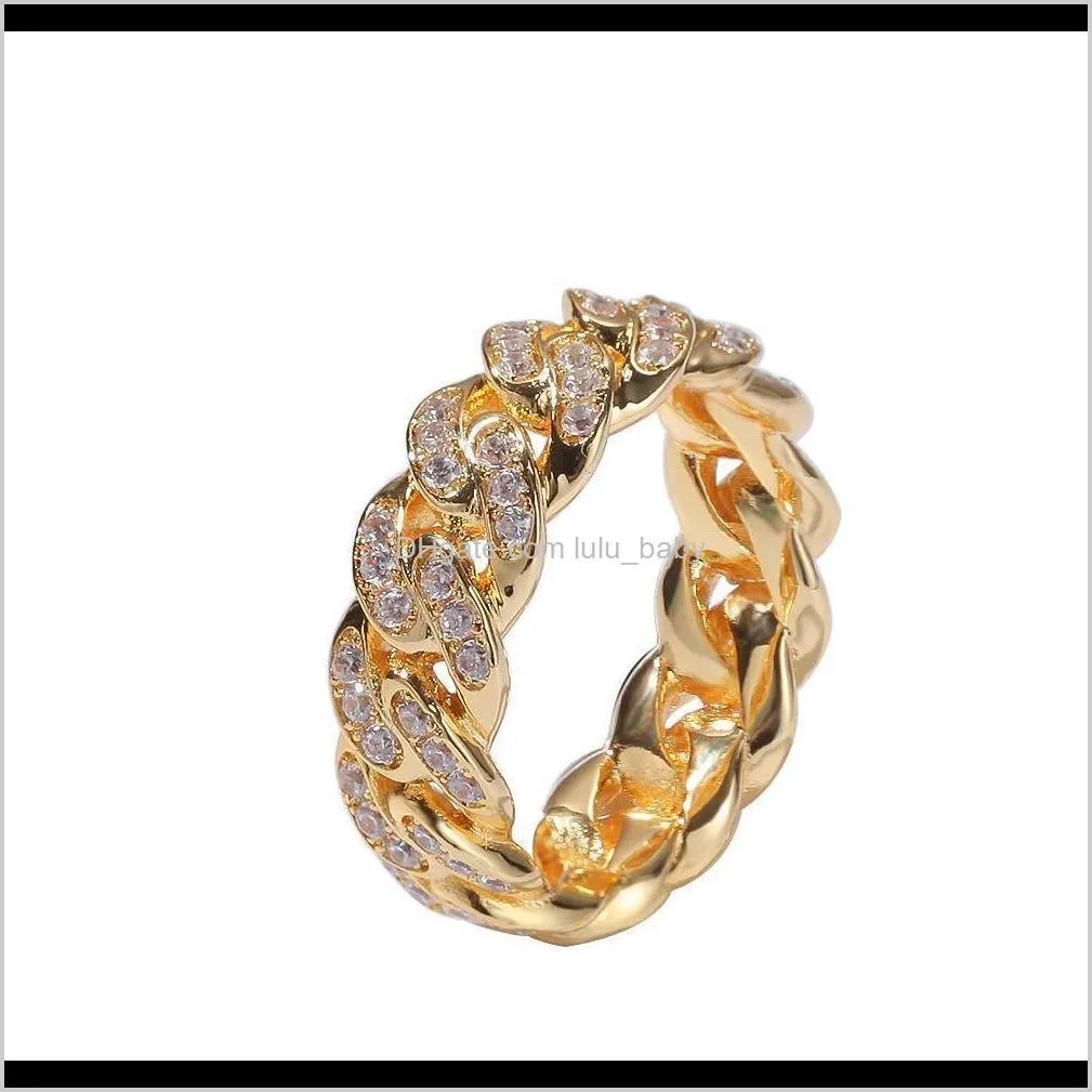 jewelry rings men gold silver ring diamond ring iced out cuban link chai sqcfhq new_dhbest