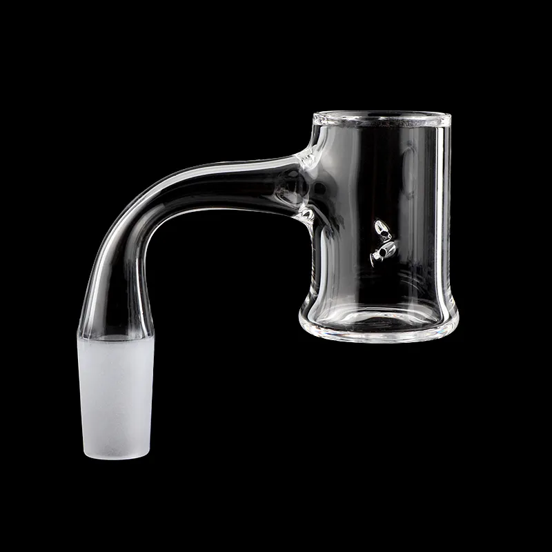 Rökning Full sömlös svetskvart Evan Evan Shore Banger Auto-spinner Beveled Edge Nail For Water Bong Dab Rigs Oil Burner and Smoking Shop