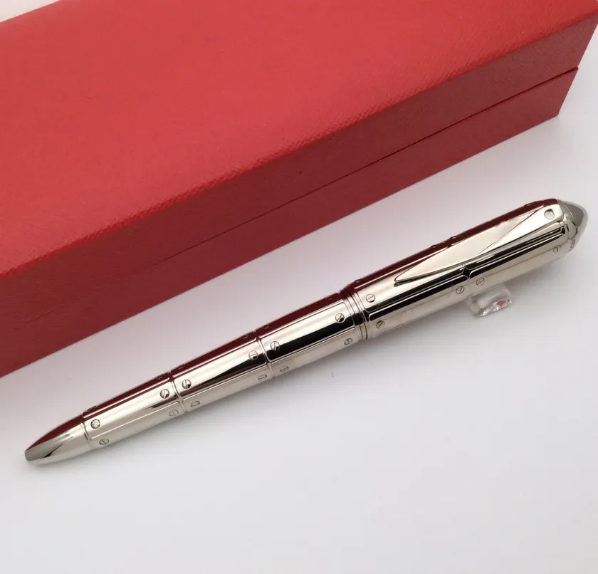 Giftpen Luxury Stationery 5A Ballpoint Pen Administrativ Office Stationeryer Luxurs Promotion Metal Pens ingen låda för gåvor232g