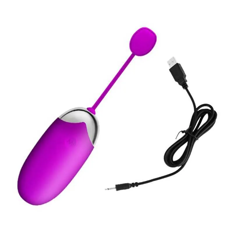 Bluetooth USB充電式ワイヤレスアプリリモコンジャンプバイブレーターシリコーン振動卵のバイブレーターの男性のための玩具P0818