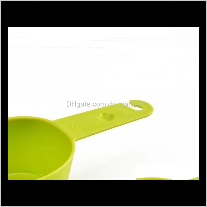 plastic measuring spoons set kitchen measuring cups for dry liquid ingredients wholesale baking utensil tools sn2225