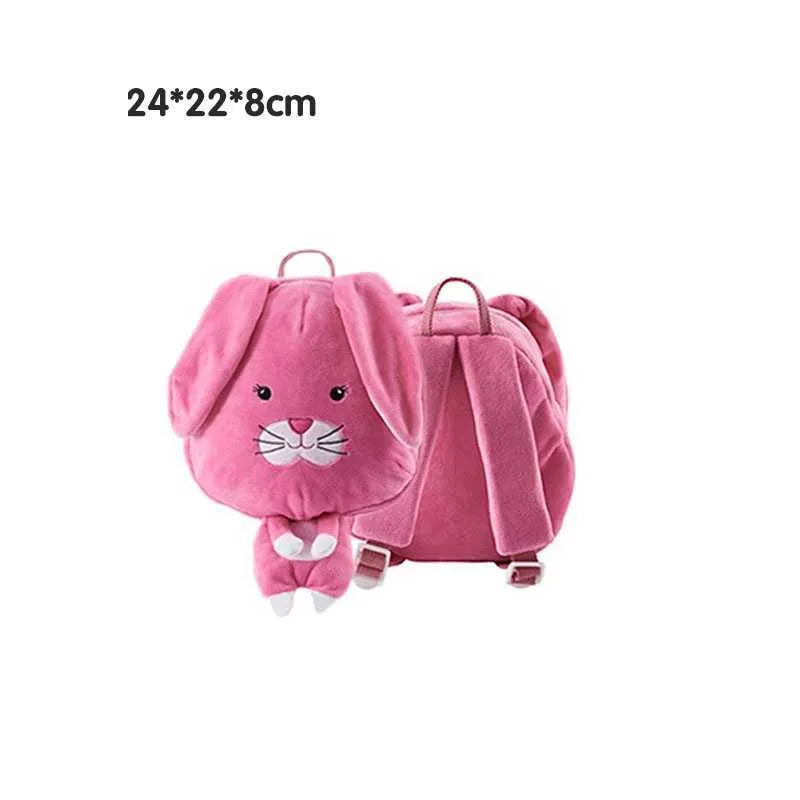 MOTOHOOD Cute Cartoon Kids Plush Backpack Toy School Bag Children