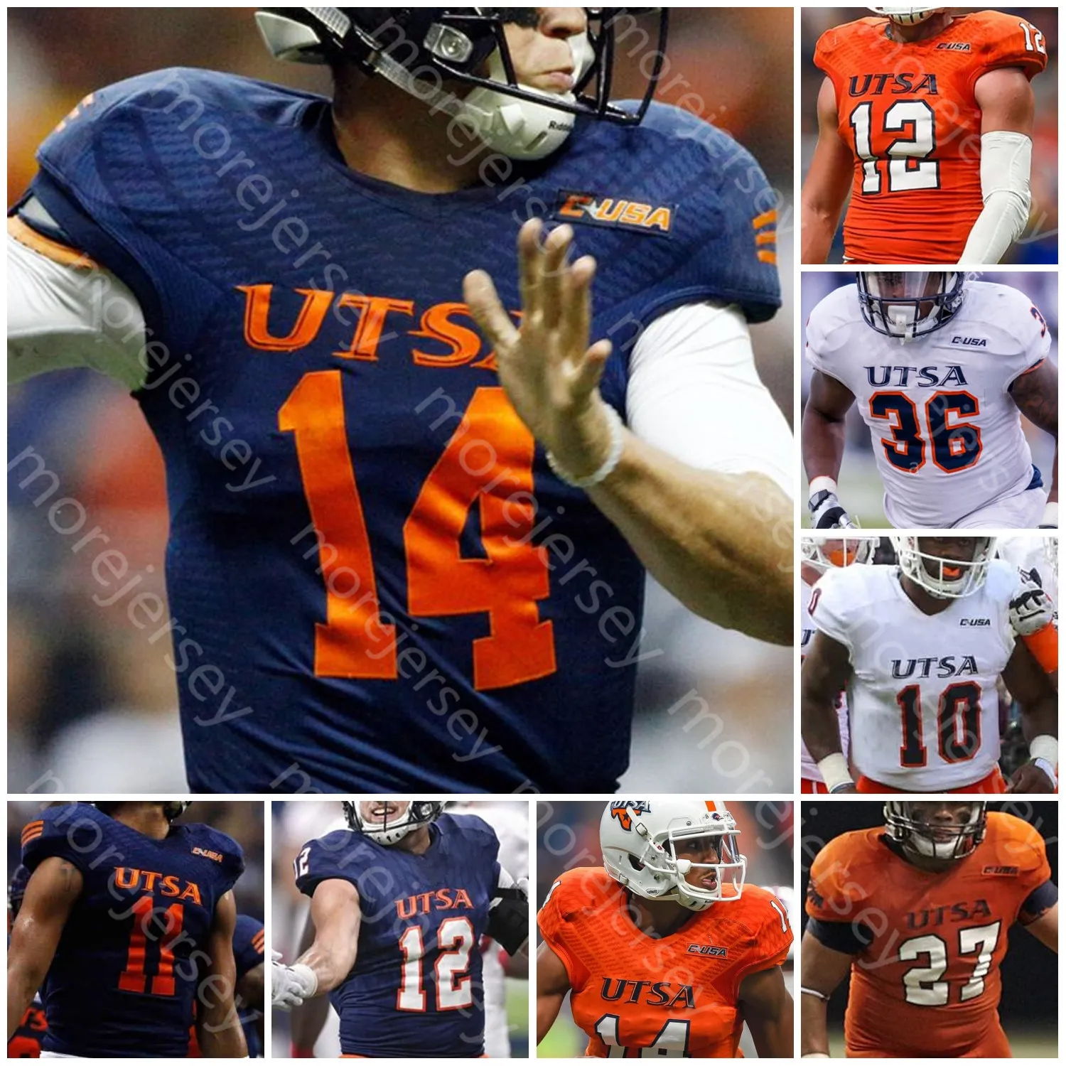 Save Big on Bulk Tucson Roadrunners Jersey College Football Jersey UTSA  Roadrunners NCAA, Honoring Team Players Best Deals on DHgate