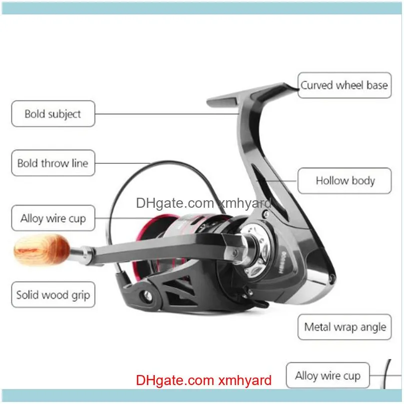 Baitcasting Reels Sports Outdoors Gear Ratio Spinning Reel Stainless Steel Left  Right Handed Fishing Aessories For Saltwater Fresh7360661 From 13,14 €