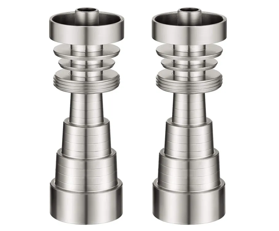 (Factory Directly Sell )1 Hole Titanium Carb Cap With flat Tip Dabber Fit For 6 in 1 Domeless Titanium Nail