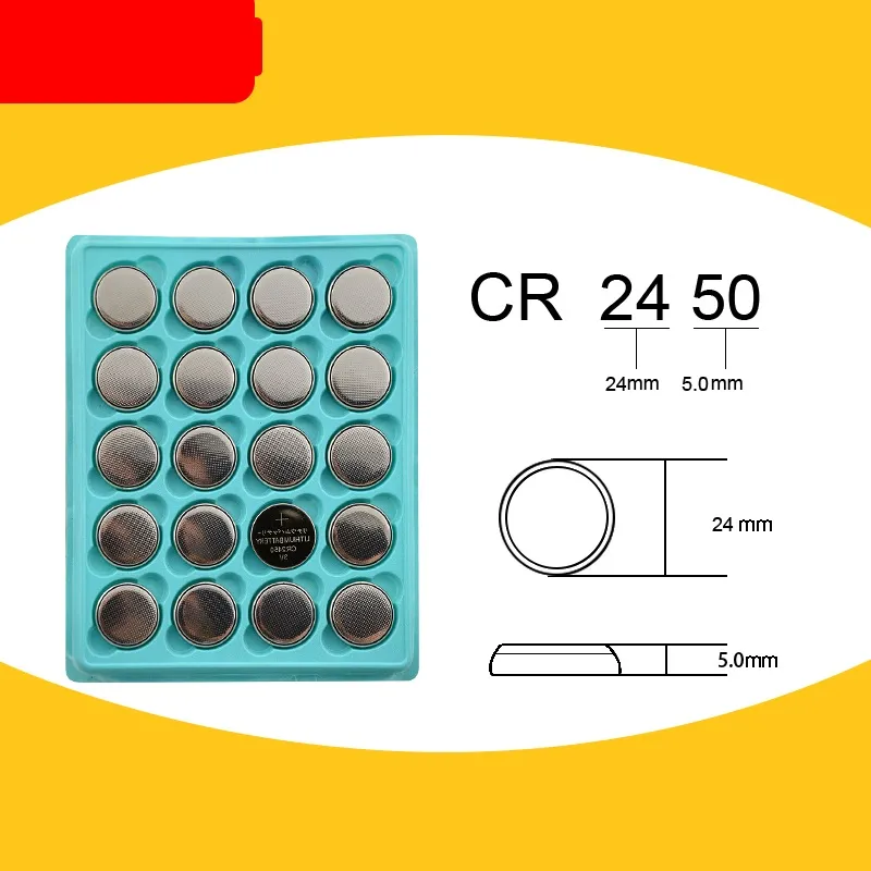 CR2450 3V Lithium Coin Identifier Cell Batteries In Tray Package From  Weixcliaon, $51.43