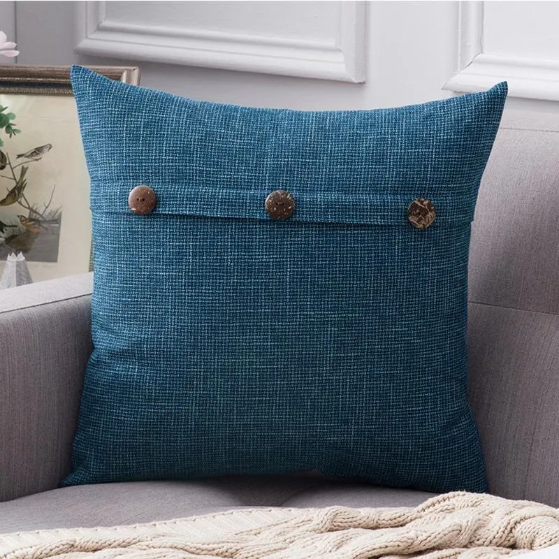 45x45cm Pillow Case For Sofa Bed High-Quality Cotton & Linen Throw Cushion Cover Printing Bedroom Cushion/Decorative