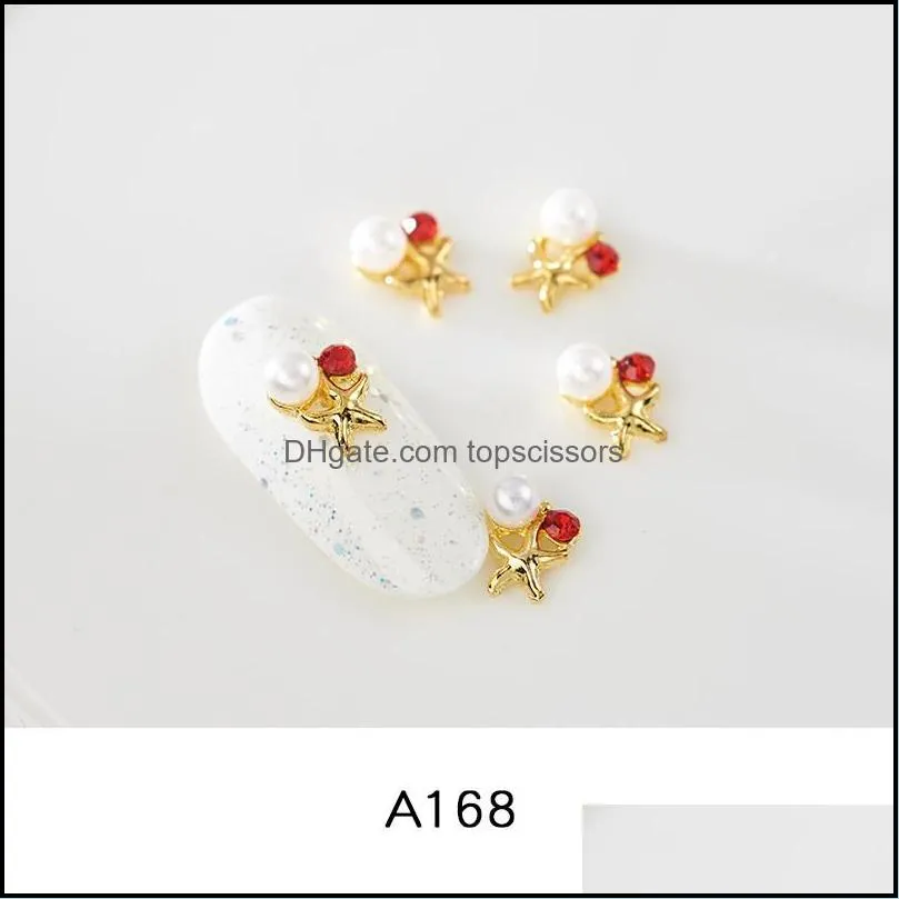 20pcs/lot Gold And Silver Edging Pearl Oval Series Alloy Rhinestone 3D Charm DIY Nail Art Design Decorative Accessories1