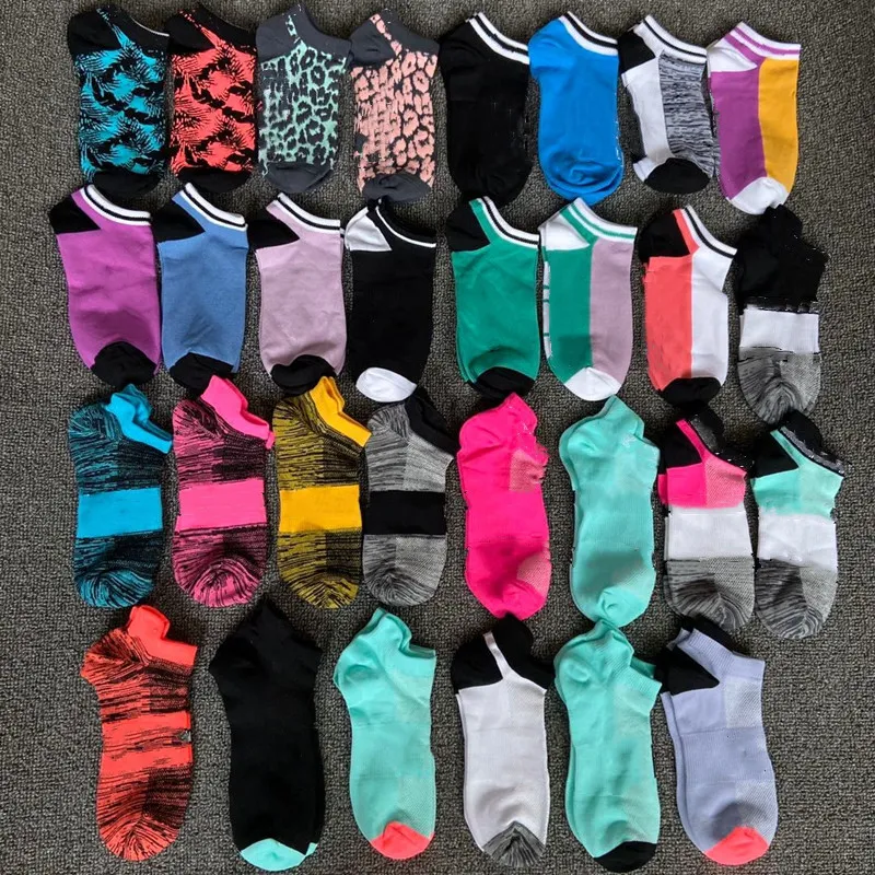 Haushaltsdiverses Rosa Schwarz Grün Brief Socken Andere Heimtextilien Sport Atmungsaktive Schnelltrocknung Hausschuhe Fußkettchen Mädchen Kurze Socke ZWL259