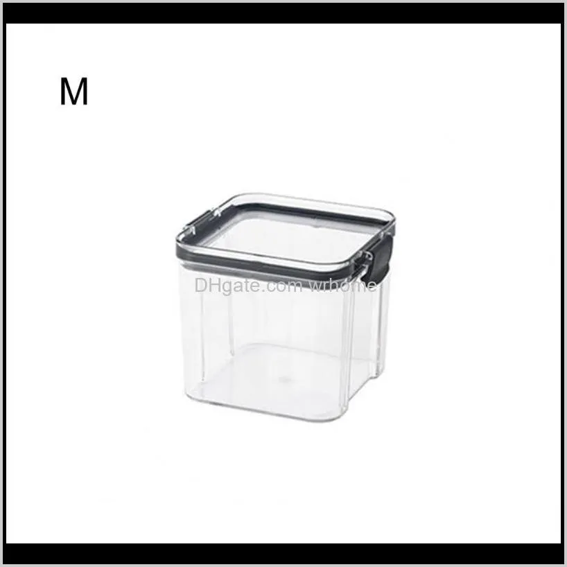 dried fruit moisture-proof transparent sealed storage tank preservation container with lid bottles & jars