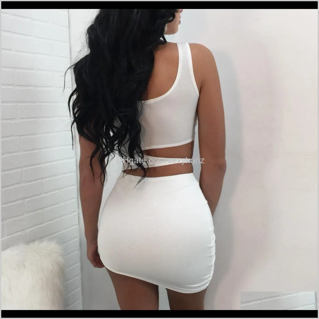 new sexy casual skinny irregular mini dresses women summer black white party club dress size s-xl